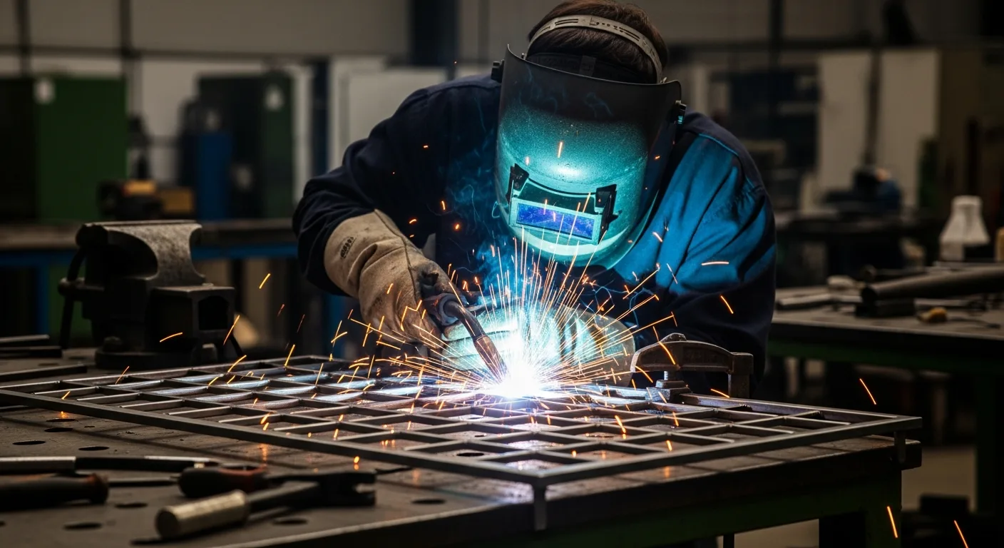 Fabricación de rejas de seguridad en herrería